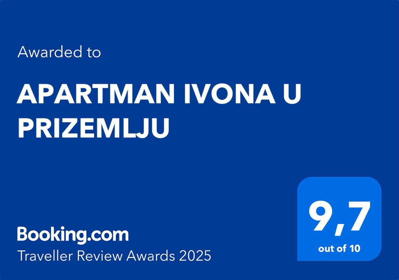 Apartman Ivona U Prizemlju マリンスカ エクステリア 写真